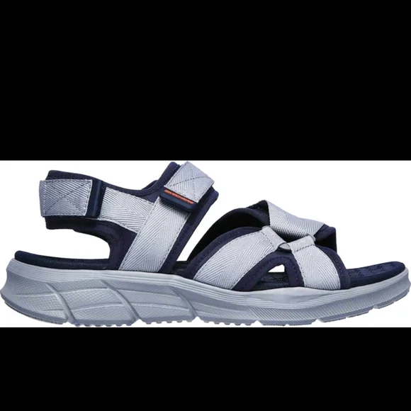Skechers Men's Tolgus Sporty Sandal Charcoal/ Black And Navy Charcoal 237050